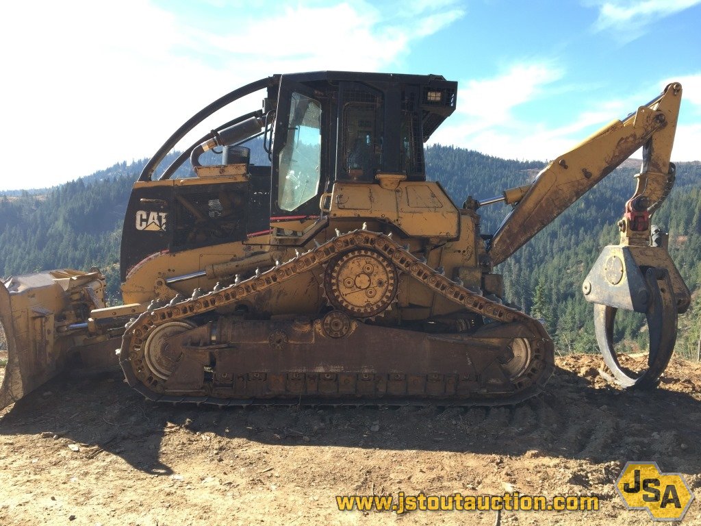 tracked skidder