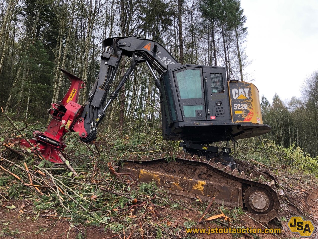 For Sale: 2015 Caterpillar 522B Processor