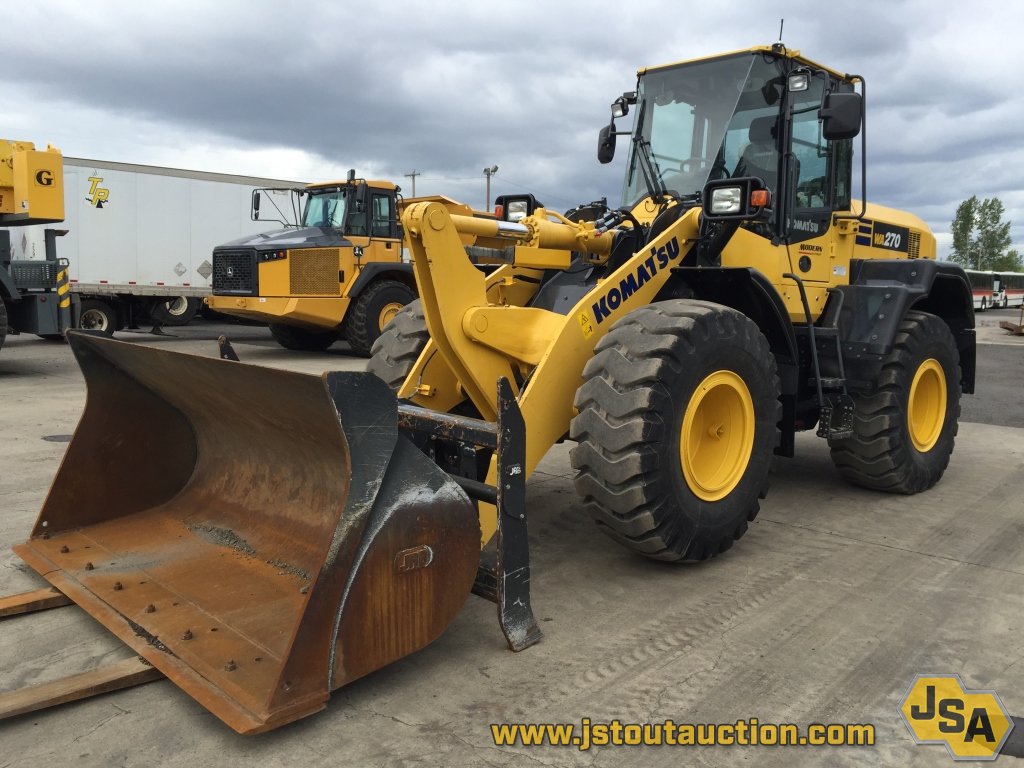 For Sale 2016 Komatsu WA2707 Wheel Loader