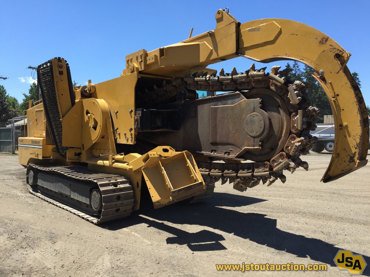 For Sale: 1992 Vermeer T850 Trencher Crawler