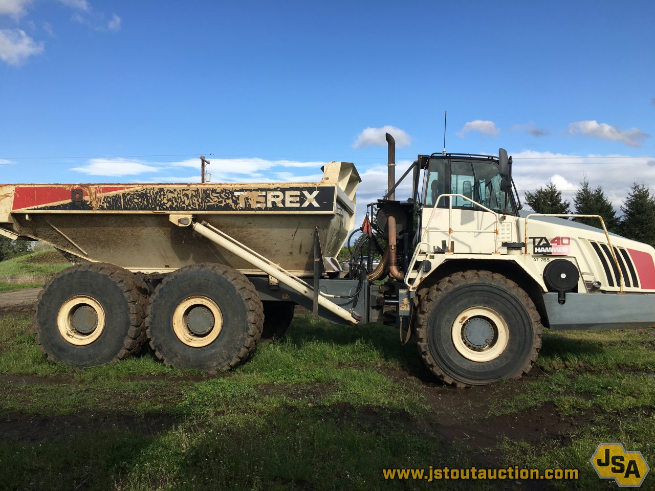 For Sale: 2009 Terex TA40 Articulated Dump Truck
