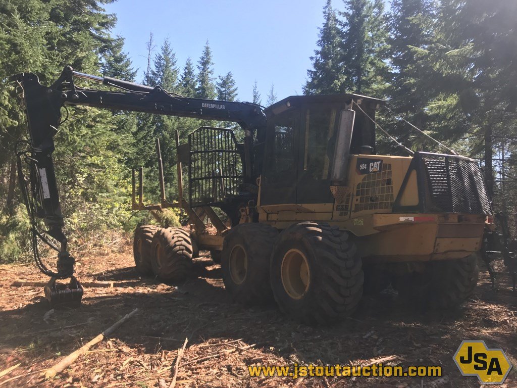 For Sale: 2010 Caterpillar 584 Forwarder